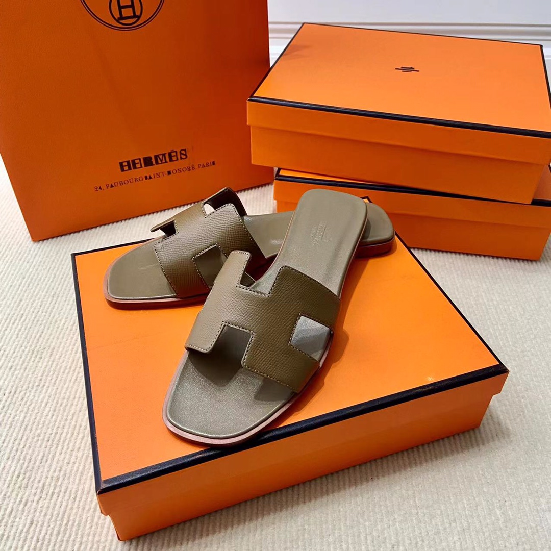 에르메스 올수공 오란 슬리퍼 샌들 앱송 57